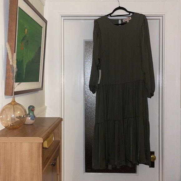 NWT Anthropologie Katrina Tiered Maxi Dress - Picture 6 of 9